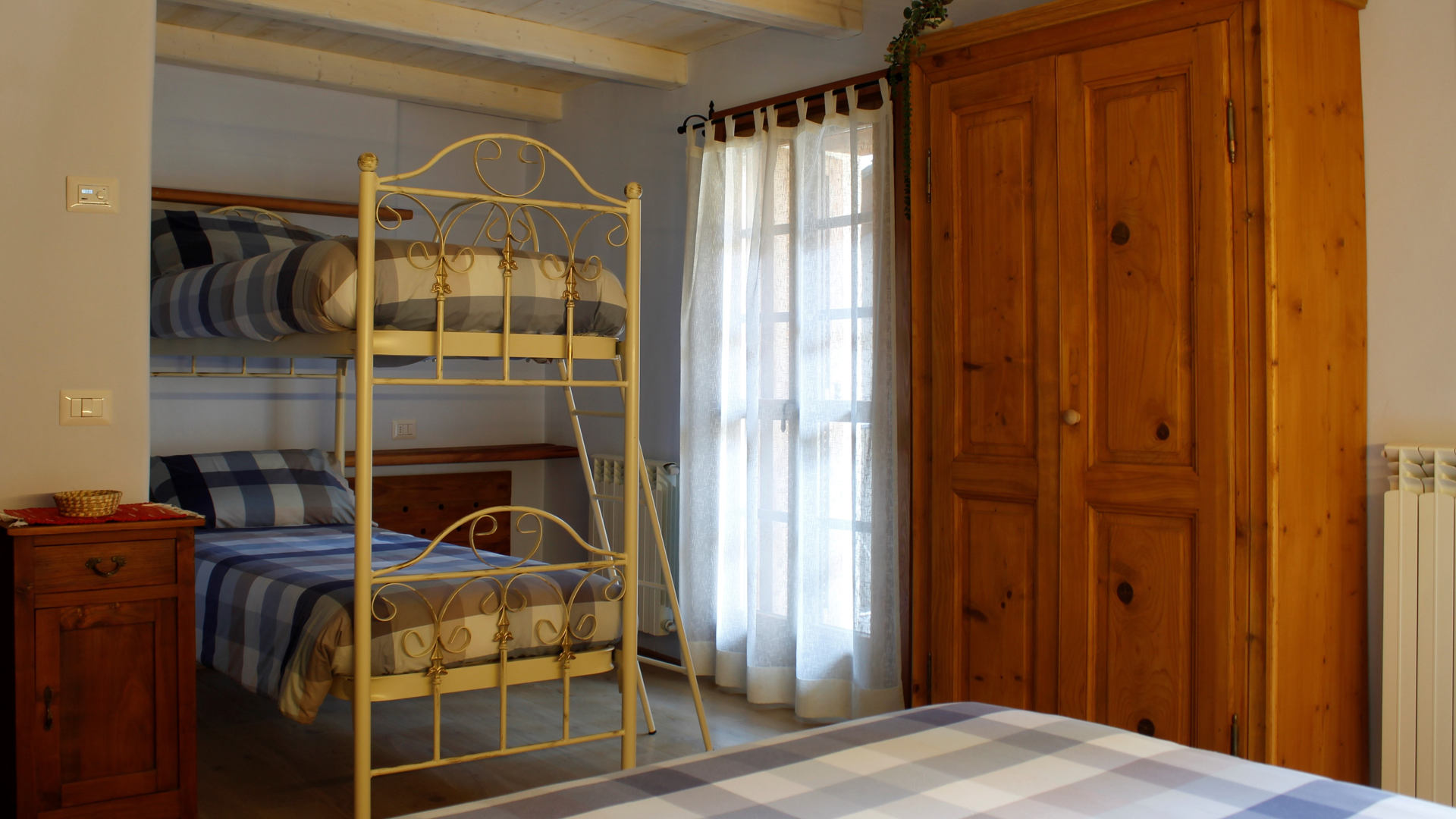 Le nostre camere sono ampie e luminose