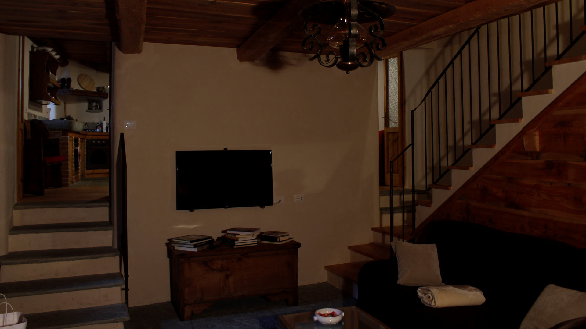 La casa è grande e riservata agli ospiti